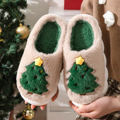 Papuci de Crăciun pentru femei Bărbați, moale, confortabile, confortabile, din pluș, ușoare, papuci de casă, papuci de casă, pentru interior și exterior, papuci de casă.