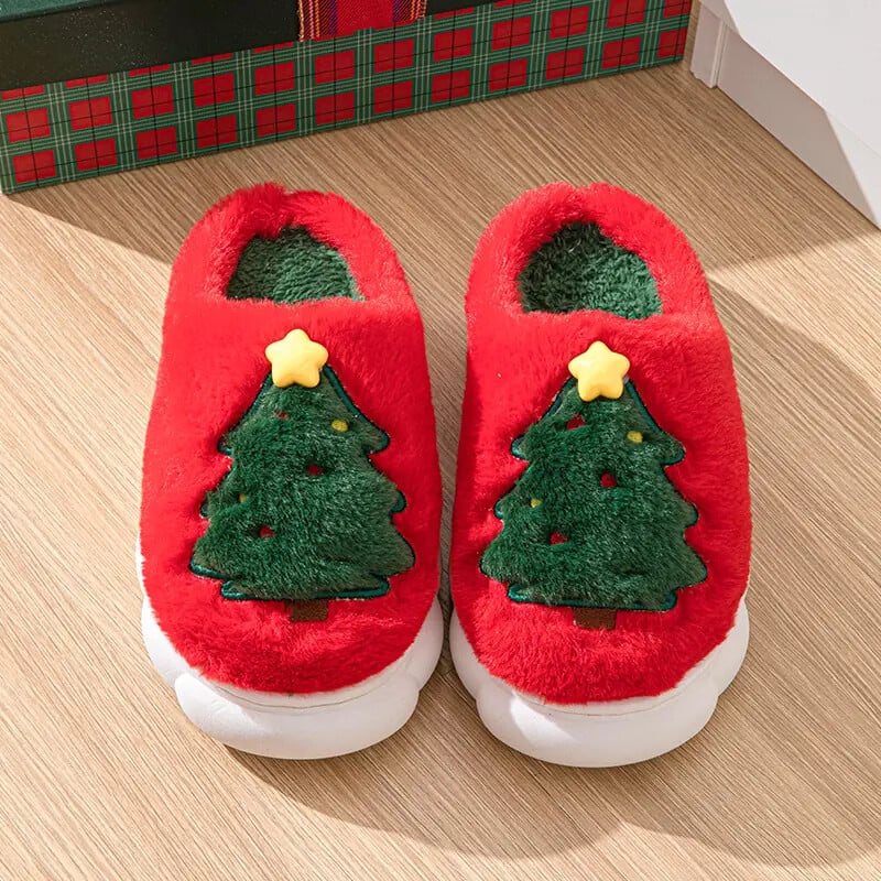 Papuci de Crăciun pentru femei Bărbați, moale, confortabile, confortabile, din pluș, ușoare, papuci de casă, papuci de casă, pentru interior și exterior, papuci de casă.
