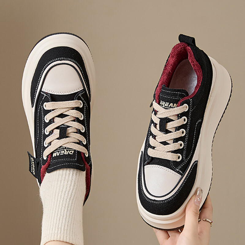 Sieviešu Leoparda kedas Platforma Ikdienas modes apavi Augstas kvalitātes āra skeitborda šņorēs viegli skriešanas sporta apavi sievietēm 40