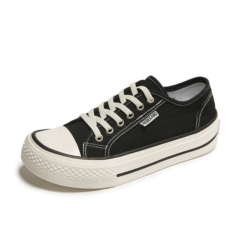 Canva Κορεάτικο στυλ Mango Head Casual Παπούτσια για γυναίκες Άνοιξη 2023 Νέο μοντέλο φορητές σόλες από καουτσούκ Άνετα αναπνέοντα υποδήματα