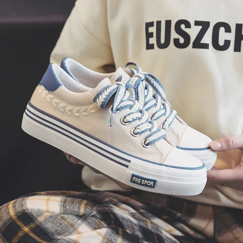 Női szabadtéri edzőcipők Platform vászoncipők Magasságnövelő vaskos tornacipők Fiatal lányok szabadtéri edzőcipők Női alkalmi cipők