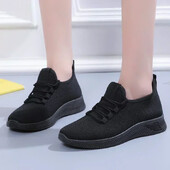 2024 de primăvară noi pantofi respirabili, anti-alunecare, pentru femei, cu platformă, la modă, pantofi vulcanizați pentru femei, ocazional, comozi, pentru femei