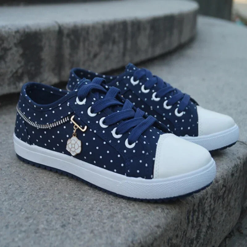 Női cipők Divatos őszi alkalmi cipők hálós felületű női vulkanizált cipők üreges női cipők fűzős Zapatillas De Mujer