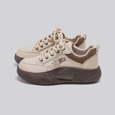 Pantofi de sport noi cu platformă de damă Toamnă Casual Pantofi care cresc înălțimea Studenți la modă Pantofi vulcanizați confortabili cu talpă moale