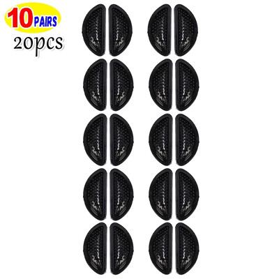 Silikona brilles deguna spilventiņi Mīksts neslīdošs gaisa spilvens deguna turētājs Caurspīdīgs neredzams pašlīmējošs uzlīme Noderīgas brilles