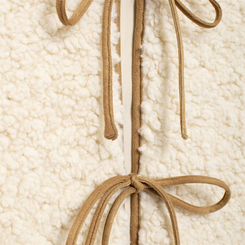 2024 toamna noi îmbrăcăminte pentru femei temperament la modă versatil vestă fleece casual