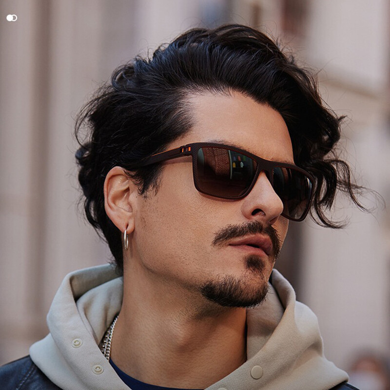 Meeste Päikeseprillid Värvilised Välisport Polariseeritud Päikeseprillid Ratsutamine Esiklaasid Prillid Öönägemine Peeglid Prillid UV400