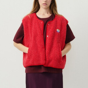 Vestă caldă pentru damă, fără mâneci, vestă de blană. Jachetă, cu un singur piept. Îmbrăcăminte de exterior Noutăți coreeane Comentarii Haine Toamnă Iarnă