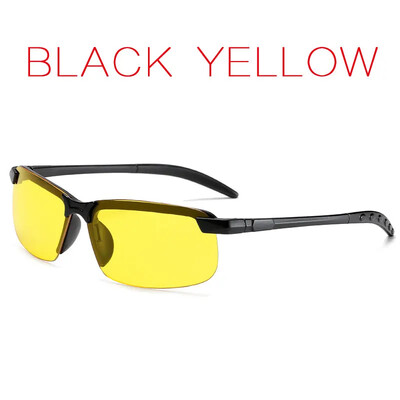 2TK Öönägemisprillid Musta raamiga Meeste Päikeseprillid Naiste Sport Päikeseprillid Välisarvuti juht Öökrillid Kaitseprillid Hulgimüük