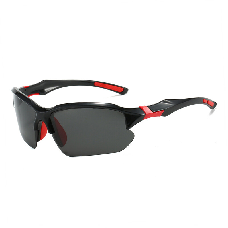 Uued välistingimustes kasutatavad ääristeta meeste päikeseprillid jalgrattasõiduks polariseerivad ööjooksu tuulekindlad kerged kaitseprillid