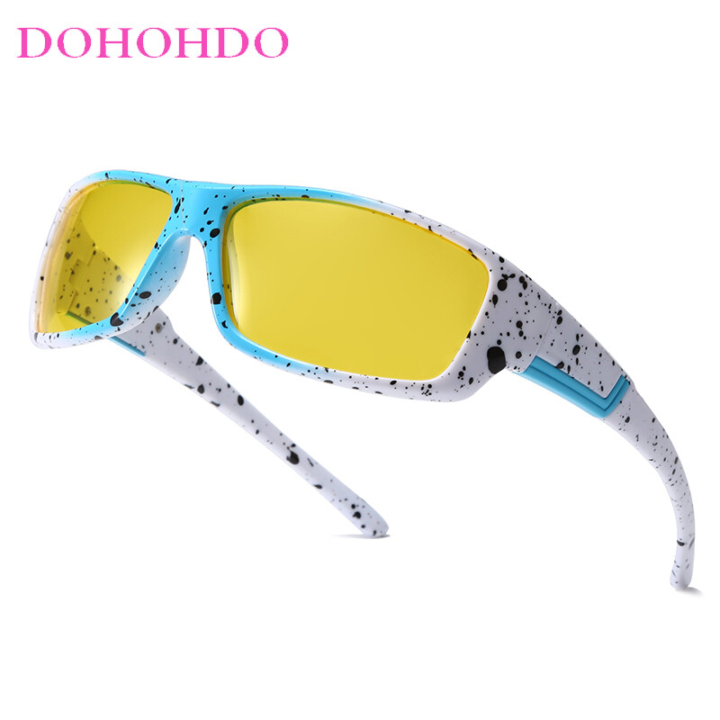 2024 m. Vyrų Moterų naktinio matymo akiniai poliarizuoti akiniai nuo saulės geltoni lęšiai nuo akinimo akiniai naktiniai vairavimo akiniai nuo saulės UV400 akiniai