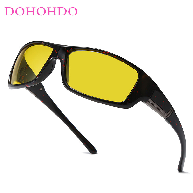 2024 m. Vyrų Moterų naktinio matymo akiniai poliarizuoti akiniai nuo saulės geltoni lęšiai nuo akinimo akiniai naktiniai vairavimo akiniai nuo saulės UV400 akiniai