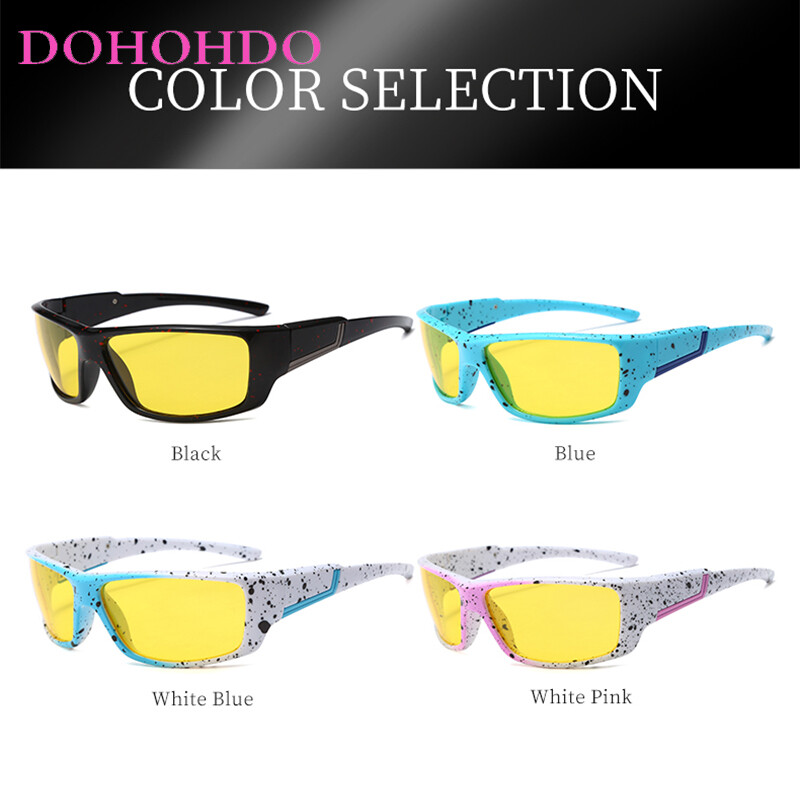 2024 m. Vyrų Moterų naktinio matymo akiniai poliarizuoti akiniai nuo saulės geltoni lęšiai nuo akinimo akiniai naktiniai vairavimo akiniai nuo saulės UV400 akiniai