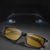 Мъжки очила Eye Goggle Мъжки слънчеви очила Окуляри за кола Очила за нощно виждане Жълти лещи Мъжки очила Поляризирани Мъжки Автомобилни