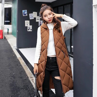 2024 m. nauja moteriška laisvalaikio šilta pūkinė striukė Medvilninė liemenė Moteriška tvirta užtrauktuku su gobtuvu rudens žiemos laisvalaikio liemenė be rankovių