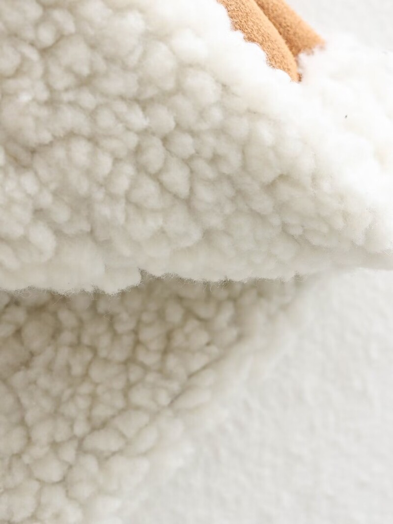 Ėriuko vilnos stovyklavimas Sportiniai šilti viršutiniai drabužiai Pridėti aksominį Dėvėjimas iš abiejų pusių Integruotas kailis ir oda Motociklo liemenė