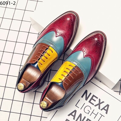 Pantofi noi din piele pentru îmbrăcăminte formală de primăvară și toamnă pentru bărbați, pantofi de afaceri, pantofi de mireasă, pantofi Oxford supradimensionați