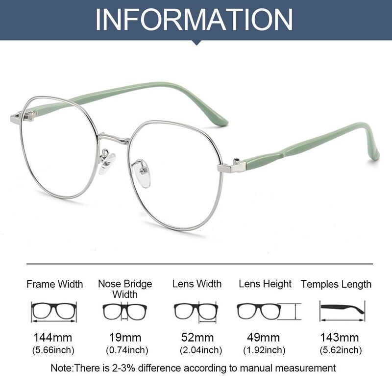 Divat Anti-Blue Világos Szemüvegek Klasszikus Női Férfi Ultra Könnyű Fémkeret Szemüvegek Irodai Számítógépes Szemüvegek Szemvédelem Fekete