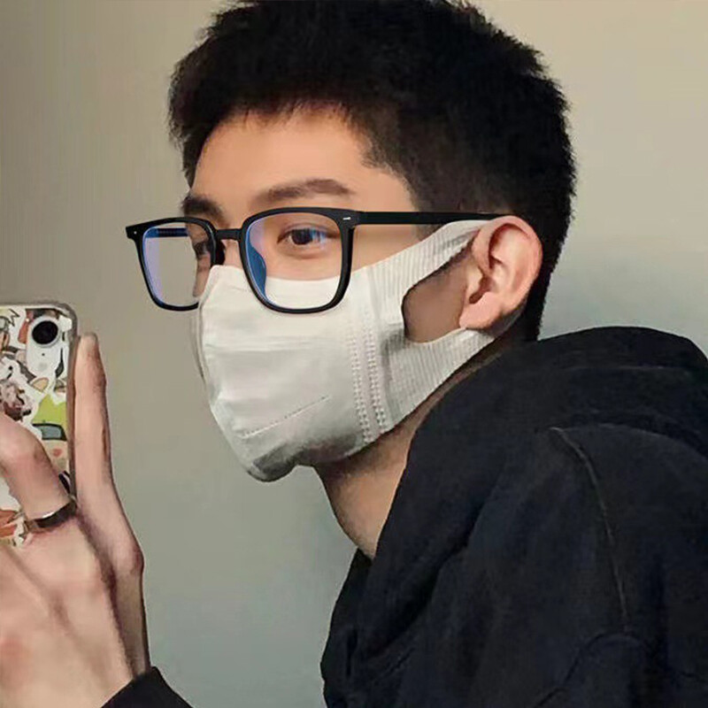 2024 m. Nauji klasikiniai kvadratiniai anti-mėlyni šviesūs akiniai vyrams, madingi, paprasti stačiakampiai dideli rėmeliai akiniai moterims biuro aksesuaras