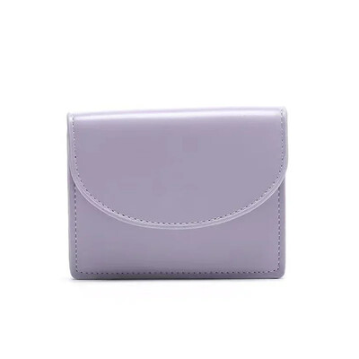 Korėjos versija Sidabrinis Paprastas Viršelis Monetų Piniginė Ins Studentų Piniginė Moteriškas Kortelių Krepšys Trumpos piniginės moterims Mažas Pinigų Krepšys