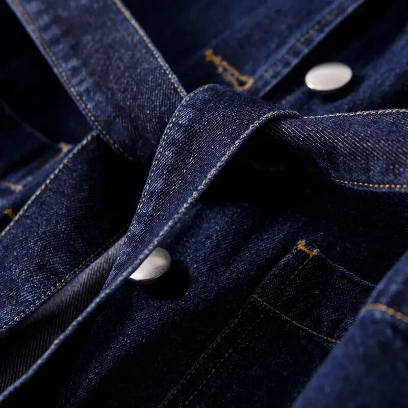 Vestă de denim nouă pentru femei Cardigan fără mâneci Jachetă de primăvară toamnă Paltoane de modă coreeană Topuri Buzunar mare de marcă