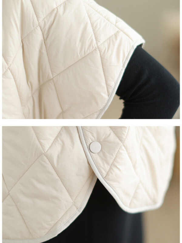 2024, vestă căptușită din bumbac, pentru femei, toamnă iarnă, parka la modă, cu fermoar, jachetă fără mâneci, vestă largi pentru femei, topuri