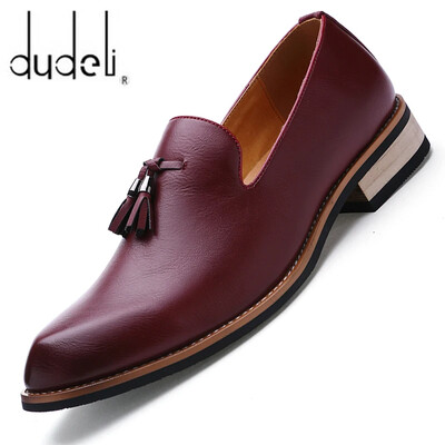 Vyriški odiniai batai Verslas Vyras Plokščia klasikinė vyriška suknelė Batai Odiniai Itališki oficialūs Oksfordo batai Zapatillas Hombre