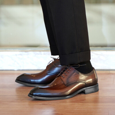 Molett Férfi Cipők Formális fekete bőr Férfi Cipők Férfi Férfi Esküvők Irodai Férfi Casual Casual Cipő Oxford fűzős