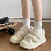 Téli vulkanizált cipők női tornacipők csúszásmentes plusz bársony női pamut cipők melegen eladó meleg női alkalmi sportcipők