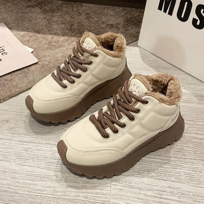 Női Sarkú cipők Nyári Cipők Koreai Női Cipők Tenisz Női Női Cipők Platform 2023 Divat edzőcipők Rózsák Vastag Talp