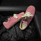 Tavasz és ősz, új koreai változat, niche ezüstös balettcipők Mary Jane cipők sport szabadidő, női, fűzős cipő, 2024