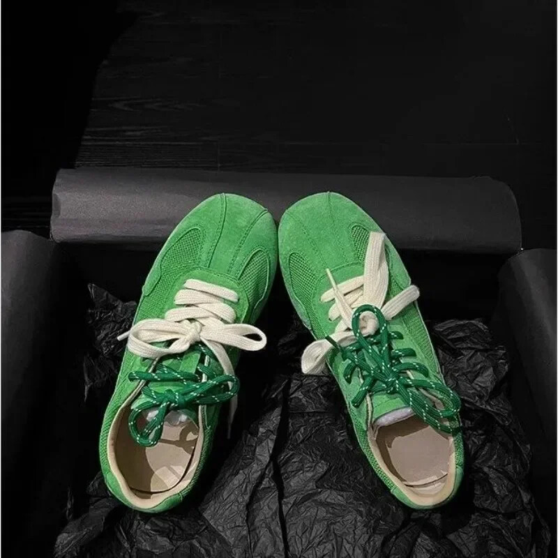 Tavasz és ősz, új koreai változat, niche ezüstös balettcipők Mary Jane cipők sport szabadidő, női, fűzős cipő, 2024