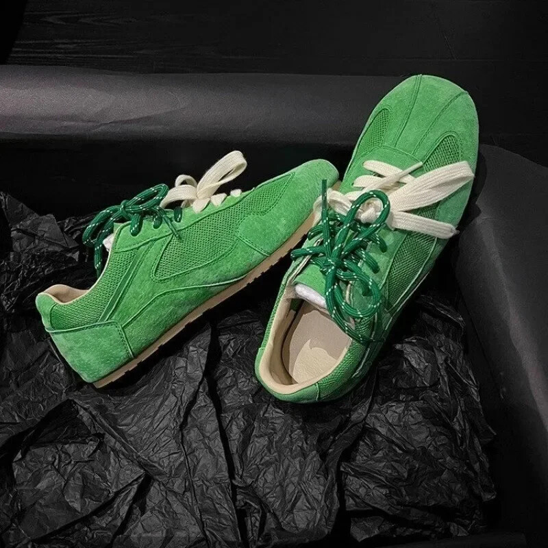 Tavasz és ősz, új koreai változat, niche ezüstös balettcipők Mary Jane cipők sport szabadidő, női, fűzős cipő, 2024