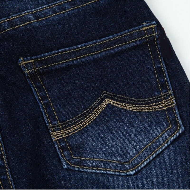 Új tavaszi és őszi gyerekfarmer, sztreccs gyerek farmernadrág, egyszerű és sokoldalú fazon 5