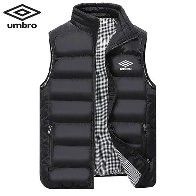 Kiváló minőségű kabátok mellény dzseki férfi őszi és téli alkalmi kényelmes, ujjatlan egyszínű, vastagított pamut kabát