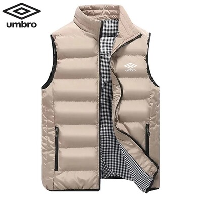 Kiváló minőségű kabátok mellény dzseki férfi őszi és téli alkalmi kényelmes, ujjatlan egyszínű, vastagított pamut kabát