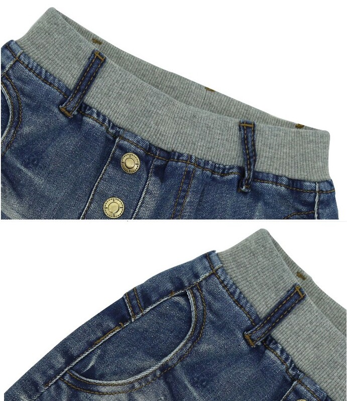 Gyerekruházat 2022 tavaszi és őszi új fiús farmernadrágok, gyereknadrágok