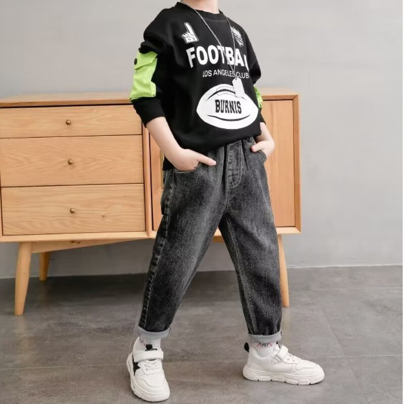 Pantaloni pentru băieți mari Blugi pentru băieți Haine de vară Îmbrăcăminte pentru copii de la 11 la 12 ani Pantaloni pentru copii Băieți pentru copii Îmbrăcăminte pentru adolescenți