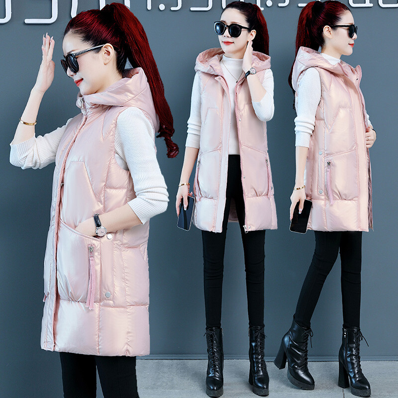 Vestă de toamnă iarnă vestă pentru femei 2022 jachetă fără mâneci pentru femeie.