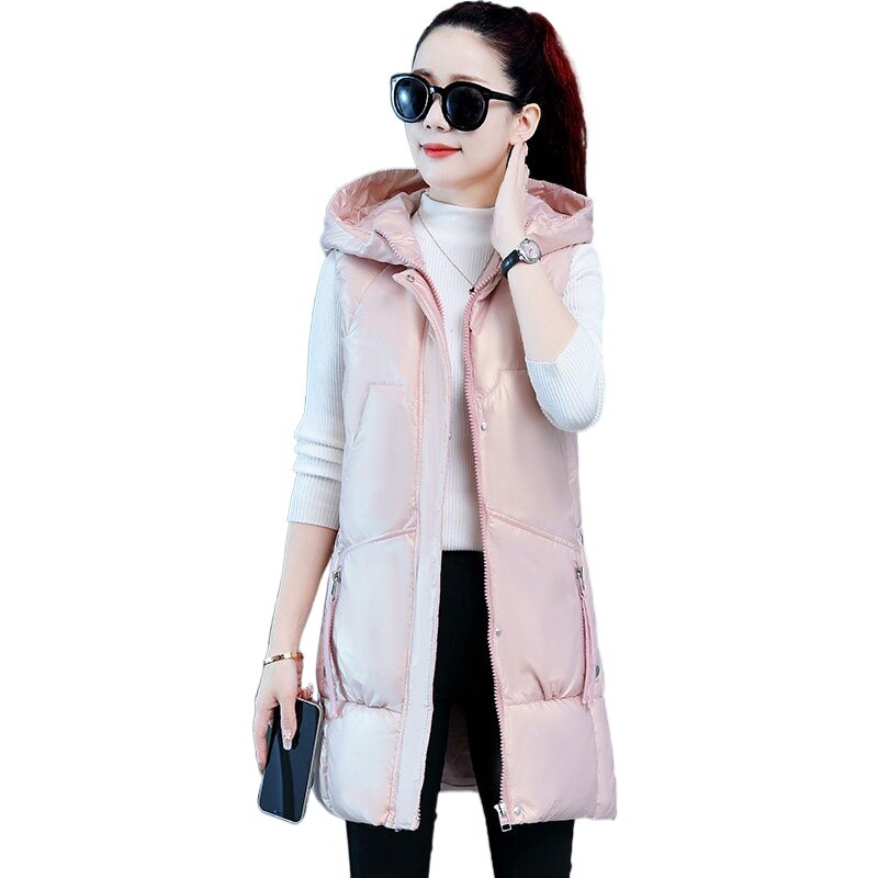 Vestă de toamnă iarnă vestă pentru femei 2022 jachetă fără mâneci pentru femeie.