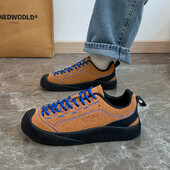 Vastagtalpú könnyű krikettcipők Női Design Sense Niche tornacipők 2024 új tavaszi, őszi, lapos alkalmi edzőcipők