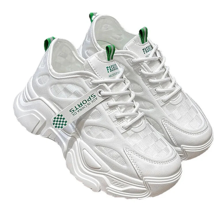 Pantofi daddy respirabili vara noua platforma pantofi comozi femei casual