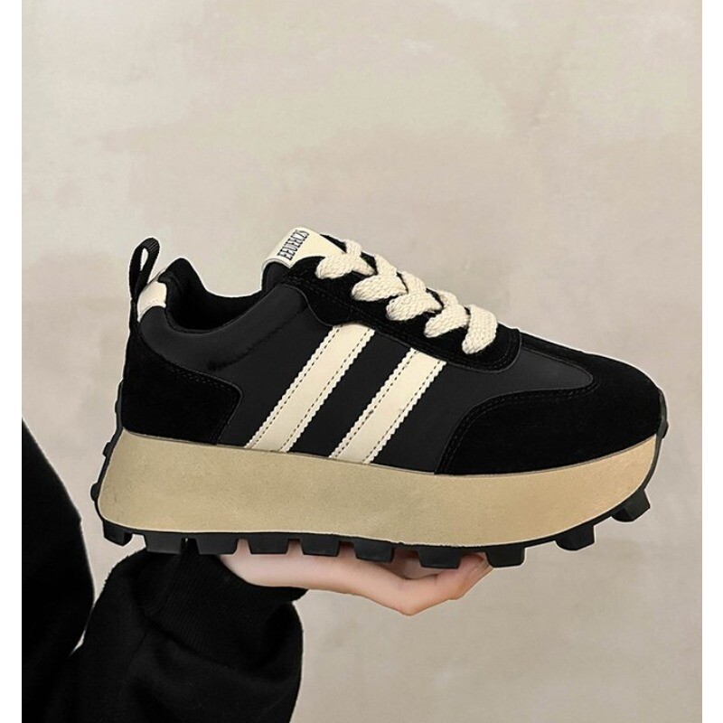 Sportbačiai Batai Moteriški Rudens Žiema Vintažiniai Įvairūs Laisvalaikiai Lengvi, stori padai tėčio batai Platforminiai batai Zapatos De Mujer