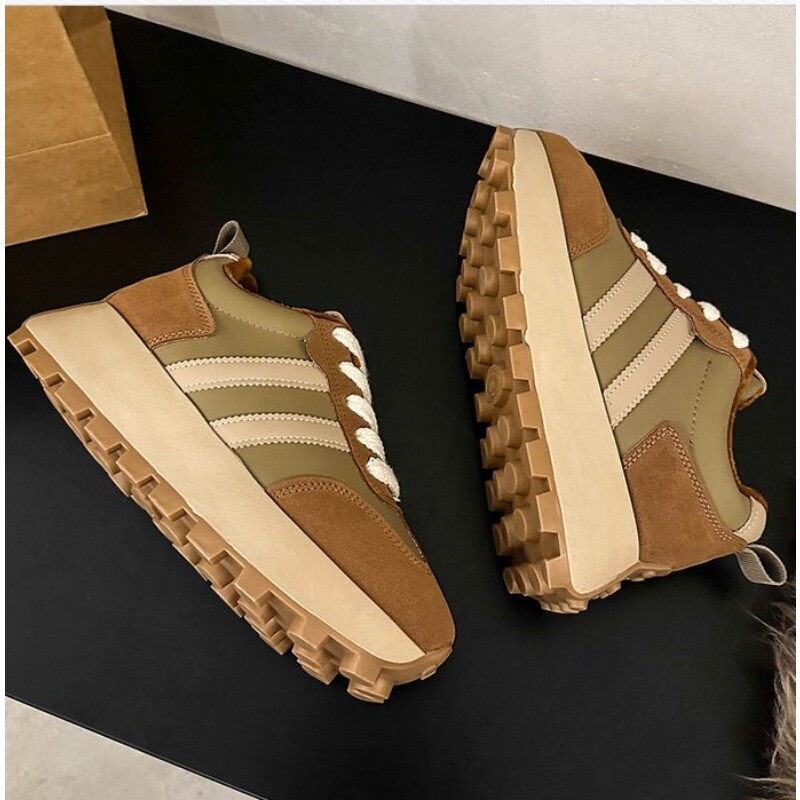 Sportbačiai Batai Moteriški Rudens Žiema Vintažiniai Įvairūs Laisvalaikiai Lengvi, stori padai tėčio batai Platforminiai batai Zapatos De Mujer