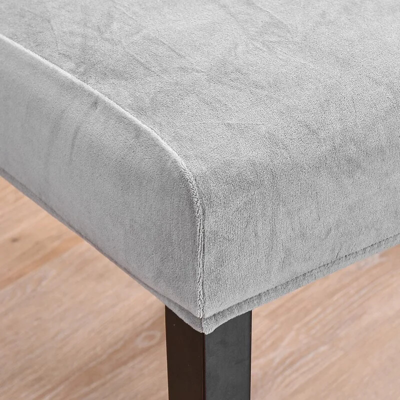 2024 m. minkštas aksominis valgomojo kėdės užvalkalas Universalus ilgos nugaros kėdės užvalkalai elastingas sėdynės apsauginis dėklas, skirtas valgomojo namų dekoravimui