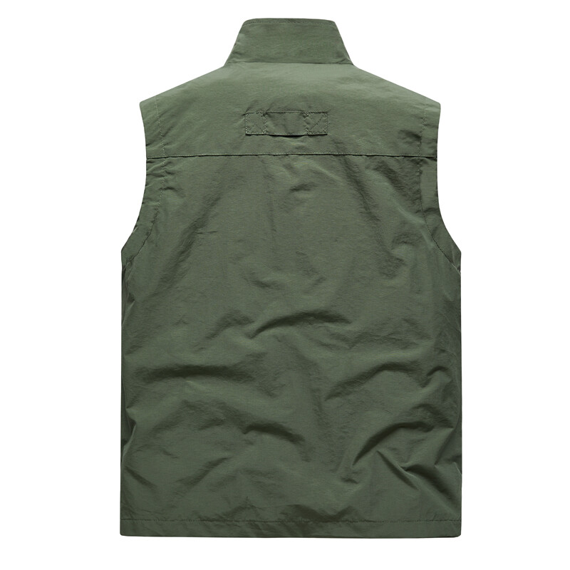 Férfi Nyári Szabadtéri Munka Szafari Horgászat Utazás Fotó Túramellény zsebekkel Edzőterem Kocogás Futás Sport Ujjatlan hálós mellény