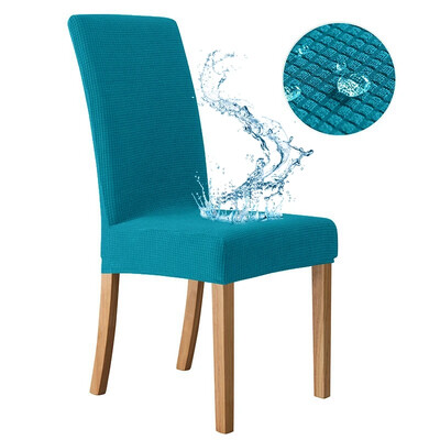 Nagy méretű vízálló étkező székhuzatok magas háttámlával nagy konyhai asztali szék tok Állítható üléshuzat bankett otthonra