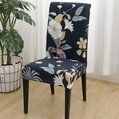 2024 Karácsonyi dekorációs székhuzatok étkezőszékhez, elasztikus lakberendezési irodai szék esküvői szék