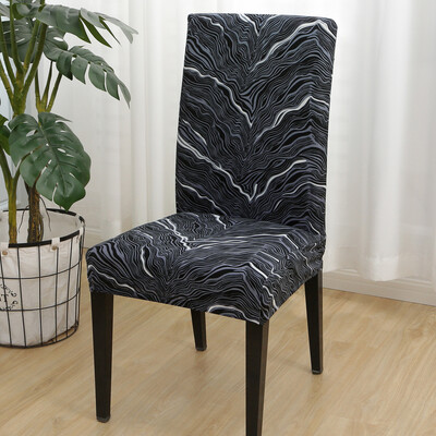 2024 Karácsonyi dekorációs székhuzatok étkezőszékhez, elasztikus lakberendezési irodai szék esküvői szék
