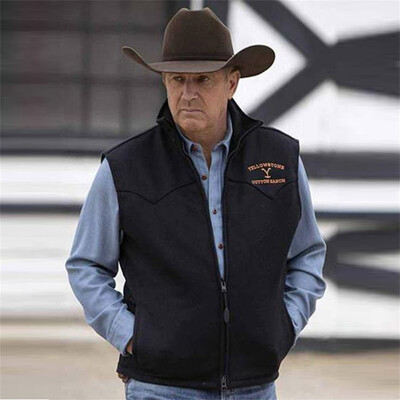 Pavasara rudens vīriešu veste, rāvējslēdzējs, atloks Moderns ikdienas ielas apģērbs vīriešu jaka bez piedurknēm Liela izmēra āra darba apģērbs, melns mētelis